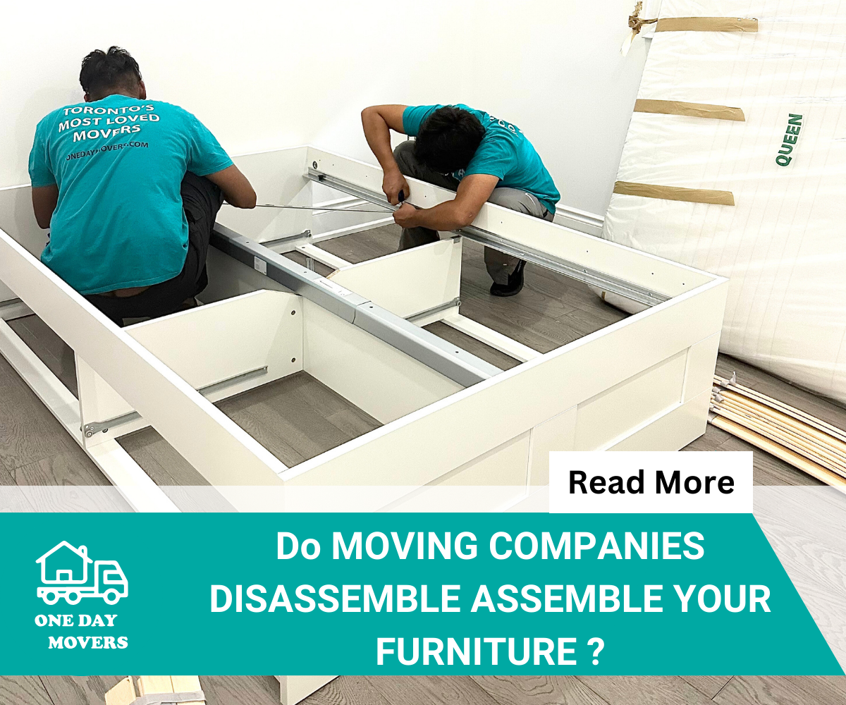 Can Movers Take Apart Furniture The Simple Truth Unveiled Onedaymovers