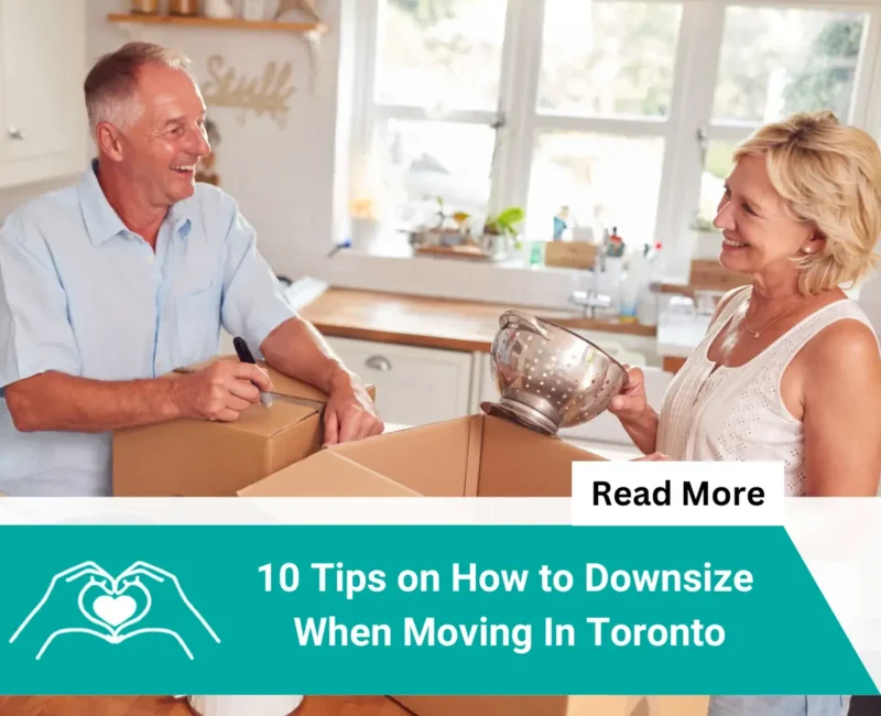 How to downsize before a move in Toronto – top 10 tips